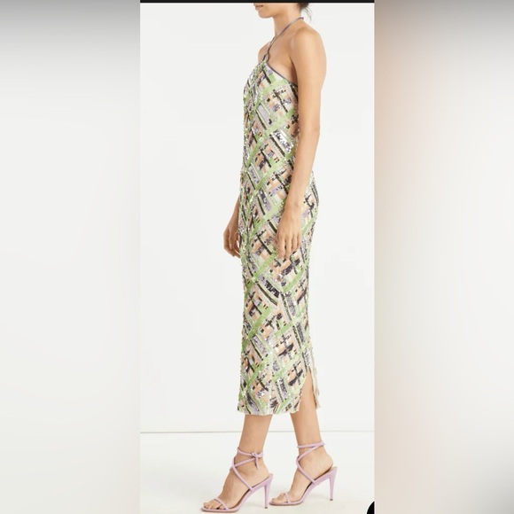 NWT $998 Veronica Beard Cherie Embellished Dress Size 6, Size 10 - Picture 8 of 13